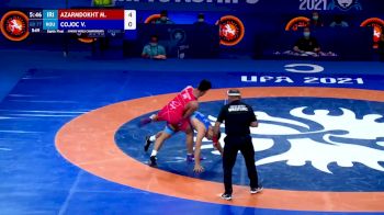 77 kg Round Of 16 - Mohammadhossein Rezaali Azarmdokht, IRI vs Vasile Daniel Cojoc, ROU