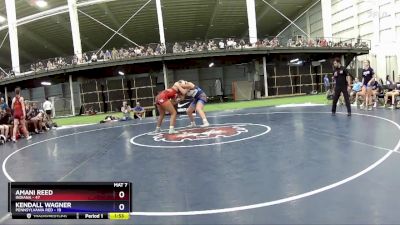 170 lbs Round 4 (6 Team) - Amani Reed, Indiana vs Kendall Wagner, Pennsylvania Red