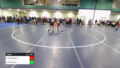 150 lbs Round Of 32 - Kody Routledge, OK vs Brennan Warwick, OH