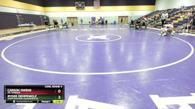 120 lbs Cons. Round 4 - Ryder Dempewolf, Northwestern Diamondbacks vs Carson Owens, STL Warrior