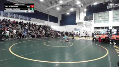 138 lbs Cons. Round 1 - Eli Roripaugh, Chaparral vs Denzel Cisneros, Sultana