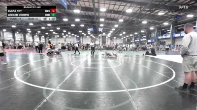 154 lbs Rr Rnd 1 - Blake Fry, Buffalo Valley Wrestling Club MS Black vs Ledger Corwin, Team Barracuda MS