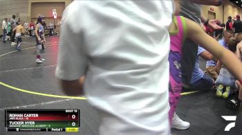 50 lbs Round 5 (6 Team) - Roman Carter, Ares Black vs Tucker Hyer, Donahue Wrestling Academy