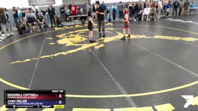 77 lbs Round 2 - Cash Miller, Juneau Youth Wrestling Club Inc. vs Maxwell Cottrell, Pioneer Grappling Academy