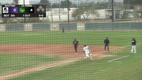 Replay: Whittier vs La Verne | Mar 1 @ 11 AM