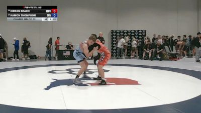 71 kg Champ. Rd Of 32 - Kieran Beach, Northern Exposure Wrestling Club vs Kamon Thompson, Sanderson Wrestling Academy