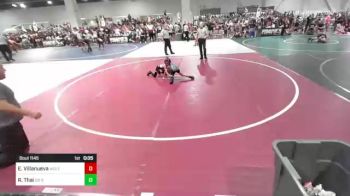 57 lbs Consi Of 8 #2 - Emanu Villanueva, Wolfpack Wr Ac vs Rylan Thai, O2 Rhinos