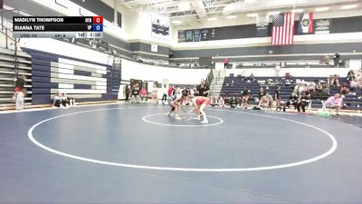 145 lbs Finals (2 Team) - Madilyn Thompson, Utah Gold vs Rianna Tate, Valiant Prep