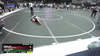 70 lbs Round 1 - Liam Wood, 512 Outlaw vs Ames Ast, Salina Wrestling Club