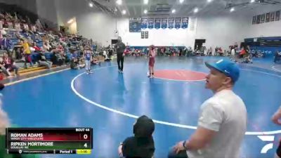 71 lbs Quarterfinal - Roman Adams, Windy City Wrestlers vs Ripken Mortimore, Douglas WC