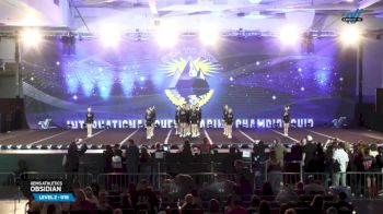 Gems Athletics - Obsidian [2025 L2 - U16 Day 1] 2025 Sea to Sky International Cheer Championship