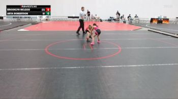55/62 Round 4 - Arya Robertson, Morris Fitness vs Brooklyn McLeod, Bison Takedown Club