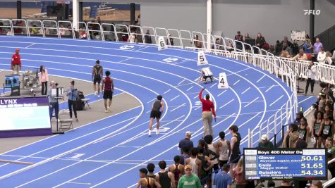 High School Boys' 400m, Finals 4