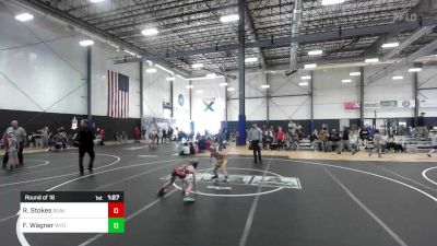 61 lbs Round Of 16 - Ryder Stokes, Beaver Dam Wrestling Club vs Forest Wagner, Wyoming Underground