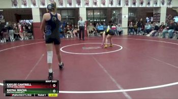 JV-3 lbs Round 2 - Rayna Wacha, Benton Community vs Kaylee Cantrell, Vinton-Shellsburg