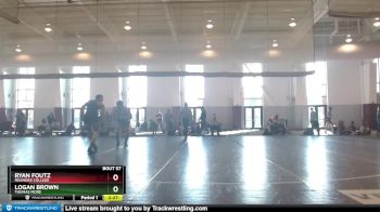 157 lbs Quarterfinal - Logan Brown, Thomas More vs Ryan Foutz, Roanoke College