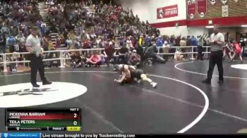 3rd Place Match - Teila Peters, Buffalo vs McKenna Barham, Laramie