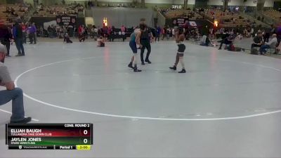 110 lbs Cons. Round 2 - Elijah Baugh, Tullahoma Take Down Club vs Jaylen Jones, Stars Wrestling