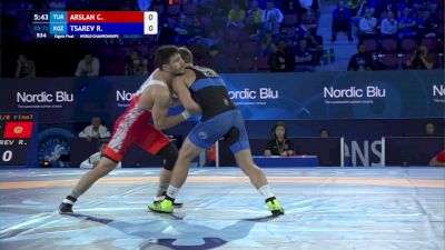72 kg 1/8 Final - Cengiz Arslan, Turkey vs Ruslan Tsarev, Kyrgyzstan
