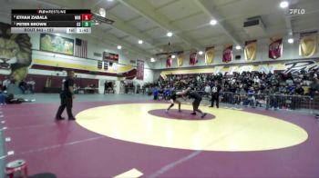 157 lbs 1st Place Match - Peter Brown, Canyon Springs vs Ethan Zabala, Norco