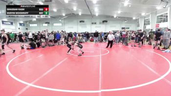85 lbs 3rd Place - Ghassan Kash, Rogue Wrestling Club-MS vs Dustin Woodruff, Northern Elite-MS