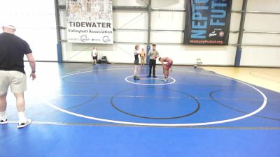 120 lbs Rr Rnd 2 - Jacob Philips, Mat Warriors PWC vs Elise Gilfoil, TNWC