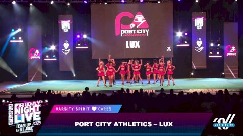 Port City Athletics - Lux [2025 Day 1] 2025 CHEERSPORT: Friday Night Live