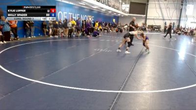 103 lbs Cons. Round 3 - Molly Spader, Southeast CC vs Kylie Loffer, Loras