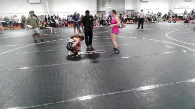 138 lbs Round 2 (4 Team) - Josie Insalaco, Storm Wrestling Center vs Natalie Hagood, R&R Ladies Black