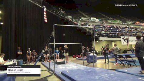 Nevaeh Mason - Women's Group, Omaha Gymnastics Academy - 2021 Women's Xcel Region 4 Championships