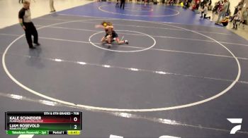 70B Quarterfinal - Kale Schneider, Plainview/Elgin/Millville vs Liam Rosevold, Mankato East