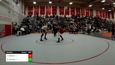 215 lbs Semifinal - Ibrahim Kabore, Silver Creek vs Sean Franzen, Fruita Monument