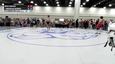 215 lbs Cons. Round 5 - Broc Righter, AL vs Sebastian Morera, FL