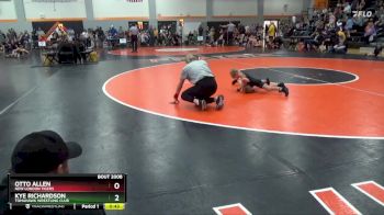 SPW-6 lbs Quarterfinal - Kye Richardson, Tomahawk Wrestling Club vs Otto Allen, New London Tigers