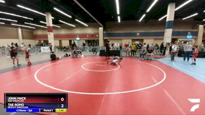 53 lbs Quarterfinal - John Mack, Rise Wrestling vs Tae Romo, ReZults Wrestling