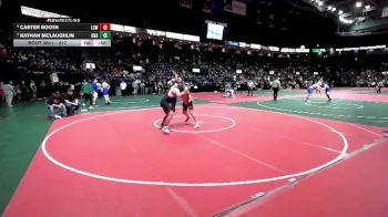 217 lbs Cons. Round 1 - Nathan McLaughlin, Unattached vs Carter Booth, LCW3