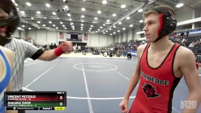 101 lbs Round 2 (3 Team) - Joe Manfre, Plainedge Sr High vs Brendan Stoutenburg, Saratoga Springs Sr HS