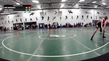 184 lbs Cons. Round 5 - Brad Smith, Unattached vs Ben Grenesko, Adrian