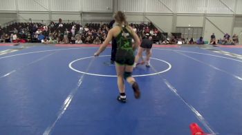 100 lbs Rr Rnd 2 - Jadyn Roller, Oklahoma Supergirls vs Baylee Keegan, Oregon Womens Wrestling