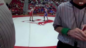106 lbs Round 3 (4 Team) - Grayson Beasley, Hewitt-Trussville vs Austin Waites, Arab