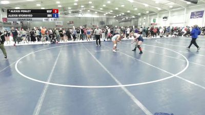 170 lbs Quarters - Alexis Storsved, MATPAC Wrestling Club vs Alexis Penley, Wyoming Seminary College Preparatory High School Wrestling