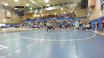 100lbs Cons. Round 4 - Aubrey Morris, Camas (Girls) vs Kenzie Romero, Lake Stevens (Girls)