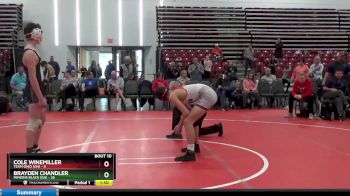 139 lbs Round 3 (8 Team) - Cole Winemiller, Team Ohio (OH) vs Brayden Chandler, Minions Black (GA)