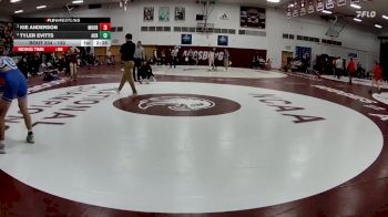 133 lbs 7th Place Match - Kie Anderson, Concordia-Moorhead vs Tyler Evitts, Aurora Universtiy