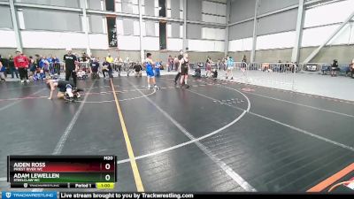 128-131 lbs Round 3 - Aiden Ross, Priest River WC vs Adam Lewellen, Steelclaw WC