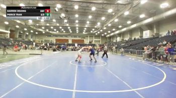 197 lbs 5th Place Match - Darren DeJong, Cortland vs Pierce Tran, Alfred State