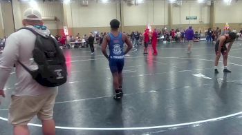 157 lbs Quarterfinal - Jonathan Moreno, Gladiator Wrestling Academy vs Kaleeb Tribbett, Eagles Wrestling Club