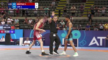 45 kg 1/8 Final - Stefanos Memtsas, Greece vs Juntao Luo, China