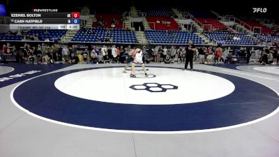 144 lbs Champ. Rd Of 128 - Ezekiel Bolton, AK vs Cash Hatfield, IA