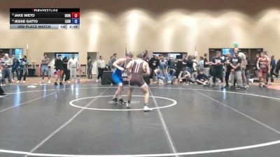 138 lbs 3rd Place Match - Jake Nieto, Savage vs Jesse Gatto, Legacy Dragons